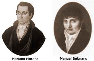 Manuel Belgrano y Marino moreno